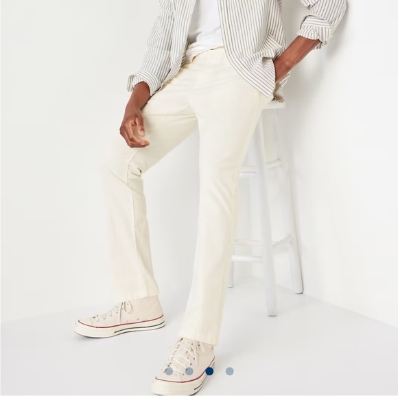 Men’s chino pants 33x32 super light beige - Picture 3 of 4